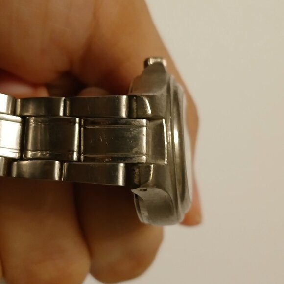 Milan Silver Tone Stainless Steel Bracelet Watch Japan Movt 100Ft WR M.Z. Berger - Picture 9 of 15